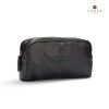 CROSS Lukas Black Travel Friendly Pouch for Accessories|Vegan Leather Waterproof Kit for Travel Essentials CROSS Lukas Black Travel Friendly Pouch for Accessories|Vegan Leather Waterproof Kit for Travel Essentials