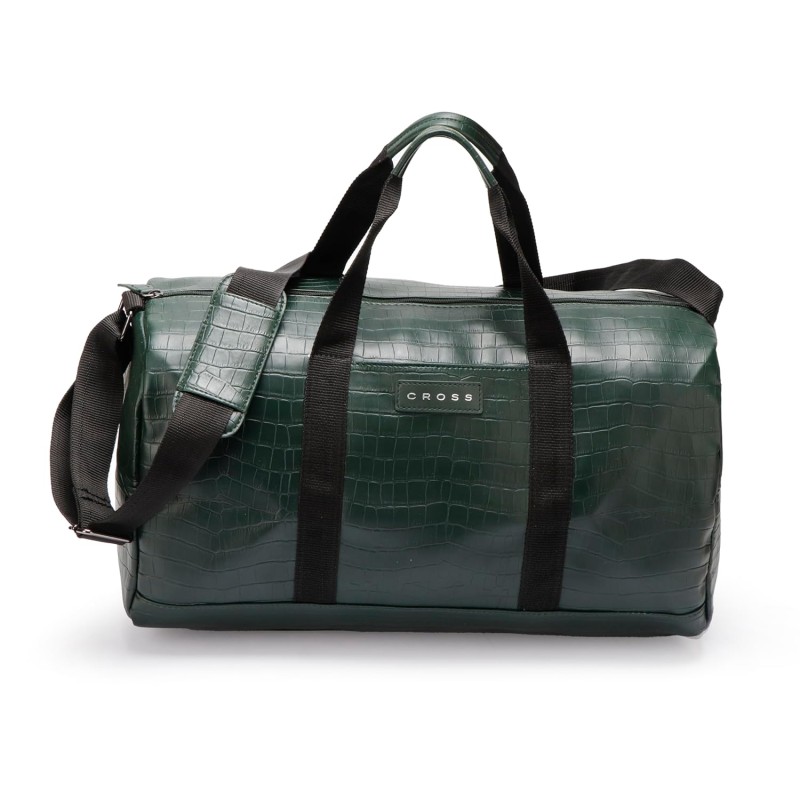 CROSS Croco Sagel Duffle Bag Green CROSS Croco Sagel Duffle Bag Green