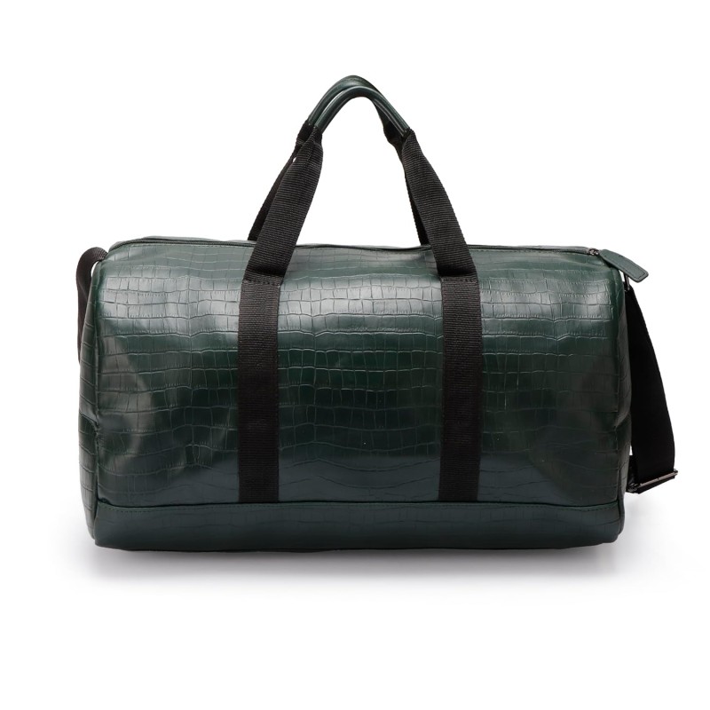 CROSS Croco Sagel Duffle Bag Green CROSS Croco Sagel Duffle Bag Green
