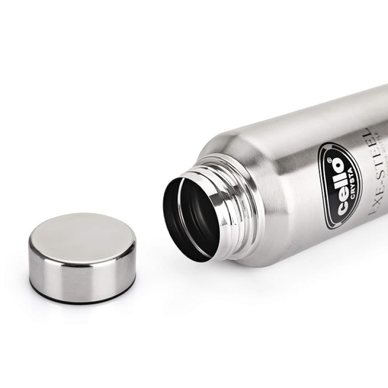 Cello Crysta Stainless Steel Bottle 1000ml Cello Crysta Stainless Steel Bottle 1000ml
