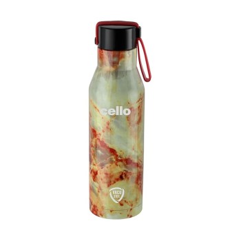 Cello Deezee Mate Insulated Flask | Hot and Cold Stainless Steel Water Bottle 1000ml, Multi-Coloured