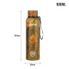 Cello Duro Tuff Steel Series- Duro Deezee Kent Double Walled Stainless Steel Water Bottle with Durable DTP Coating, 900ml, Copper Cello Duro Tuff Steel Series- Duro Deezee Kent Double Walled Stainless Steel Water Bottle with Durable DTP Coating, 900ml, Copper