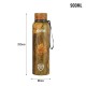 Cello Duro Tuff Steel Series- Duro Deezee Kent Double Walled Stainless Steel Water Bottle with Durable DTP Coating, 900ml, Copper