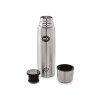Cello Easy Style Stainless Steel Flask, 350ml, Silver Cello Easy Style Stainless Steel Flask, 350ml, Silver