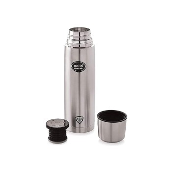 Cello Easy Style Stainless Steel Flask, 350ml, Silver