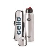 Cello Flipstyle Stainless Steel Vacuum Insulated Flask with Jacket 500ml Cello Flipstyle Stainless Steel Vacuum Insulated Flask with Jacket 500ml