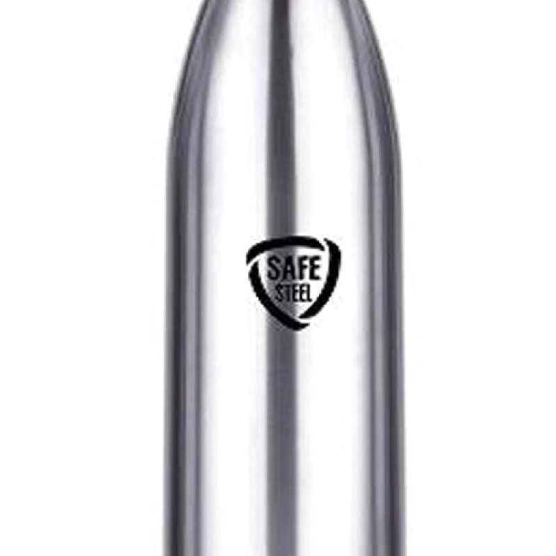 Cello Signa Single Wall Stainless Steel Bottle, 1100ml, Silver Cello Signa Single Wall Stainless Steel Bottle, 1100ml, Silver
