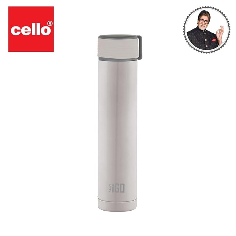 Cello iGo Stainless Steel Double Walled Insulated Flask Cello iGo Stainless Steel Double Walled Insulated Flask