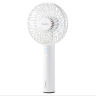 Geek Aire GF1 Portable Fan | 1 Year Warranty | 2600 mAh Battery, Mini Fan Portable, Rechargeable Fan, Mini Fan, Charging Fan, Hand Fan, Table Fan, High Speed, USB Fan with 3 Speed Options -WHITE