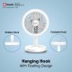 Geek Aire GF11 Portable Fan, 3 Adjustable Wind Speeds , White 2-IN-1