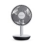 Geek Aire GF5 Portable fan | 1 Year Warranty | Table fan High Speed | 5200 mAh Battery | Rechargeable fan, Mini fan, Charging fan, Hand fan, High Speed, USB fan (White - 6 Inch)