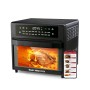 Geek AiroCook Zenix 25 Litre Electric Air Fryer Oven, 18 Digital Preset Menus with Rotisserie, Airfry, Bake, Grill, Toast, Dehydrate, Defrost and Keep Warm Functions with 8 Accessories (1700W), Black