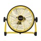 Geek Aire CF3SL Table Fan | 1 Year Warranty | 6000 mAh Rechargeable Fan, Portable Fan, Mini Fan, Small Fan, Charging Fan, BLDC Table Fan, 360° Rotation, Battery Operated, 11 Inches - Yellow & Black