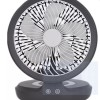 Geek Aire GF6 8-inch Foldable, 4000 mAh USB rechargeable, Night light 700 mm 3 Blade Table Fan