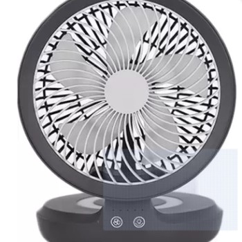 Geek Aire GF6 8-inch Foldable, 4000 mAh USB rechargeable, Night light 700 mm 3 Blade Table Fan