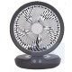 Geek Aire GF6 8-inch Foldable, 4000 mAh USB rechargeable, Night light 700 mm 3 Blade Table Fan