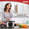 Geek Robocook Compatible Stainless Steel Inner Cooking Pot, 5 liters Geek Robocook Compatible Stainless Steel Inner Cooking Pot, 5 liters