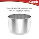 Geek Robocook Compatible Stainless Steel Inner Cooking Pot, 5 liters