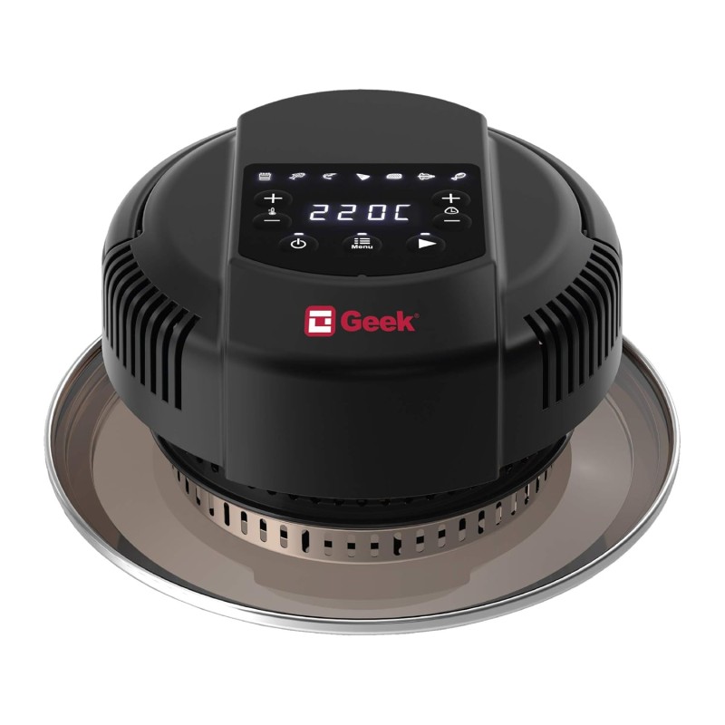 Geek Robocook Fryo Smart Air Fryer Lid For Electric Pressure Cooker, 1000W, Multicolor, 5 Liter Geek Robocook Fryo Smart Air Fryer Lid For Electric Pressure Cooker, 1000W, Multicolor, 5 Liter