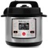 Geek Robocook Hexa 11-in-1 Automatic Electric Pressure Cooker 6 Litre | 2 Year Warranty | 17 India Preset Menu, Instant Electric Cooker Pot, Multipurpose Stainless Steel Electric Rice Cooker (Silver)