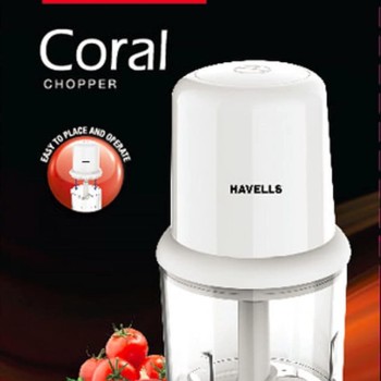 Havells 200 Watts Chopper, White