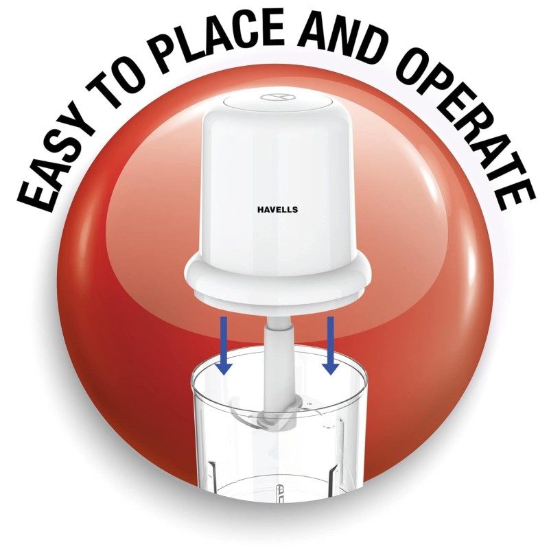 Havells 200 Watts Chopper, White