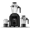 Havells Hexo Plus1100 watts 3 Jar Mixer Grinder I 2.5 Kg Double Ball Bearing Copper Motor I 22000 RPM I 100 Minutes Run Time I Metal Teeth Coupler and Jar Base I Black