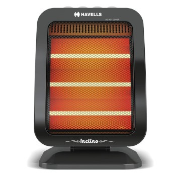 Havells Inclino 1200 Watt 3 Rod Halogen Heater (Black) Havells Inclino 1200 Watt 3 Rod Halogen Heater (Black)