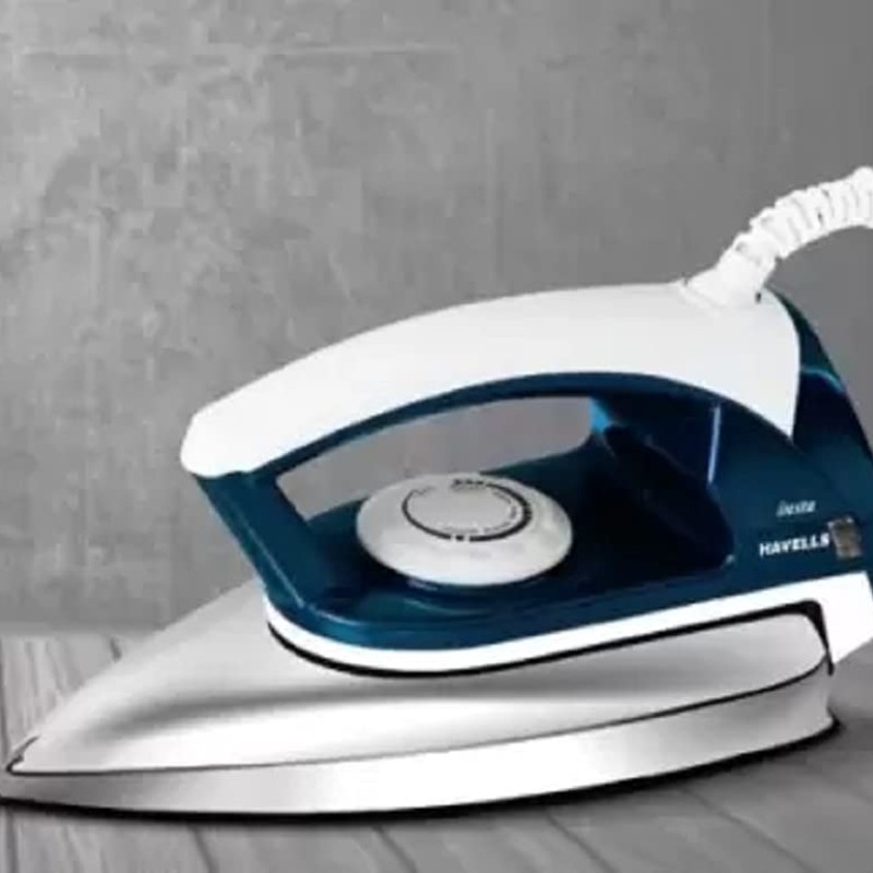 Havells Stainless Steel Insta 600 Watts Dry Irons (Royal Blue)