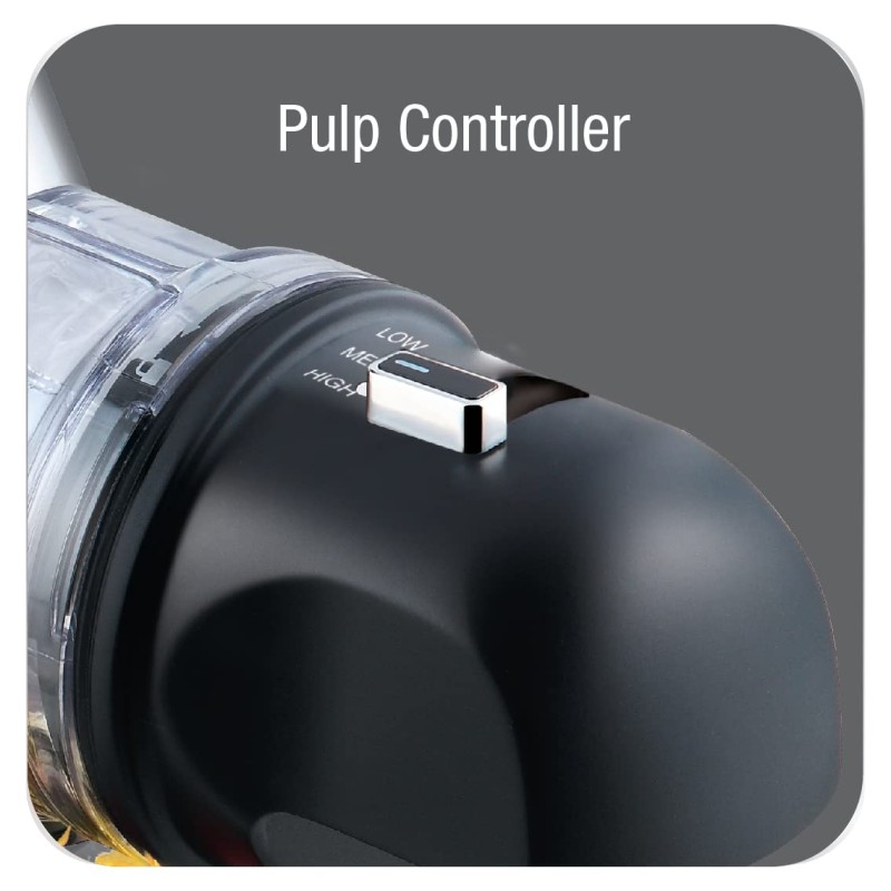 Havells Nutri Art Slow Juicer 200W|Larger Feeding Tube|Ceramic Auger|Lowest Speed 70 RPM|Pulp Controller|Reverse Button|Quick and Easy Cleaning|Lowest Noise|2Yr Warranty, 200 Watt - 200 Watts