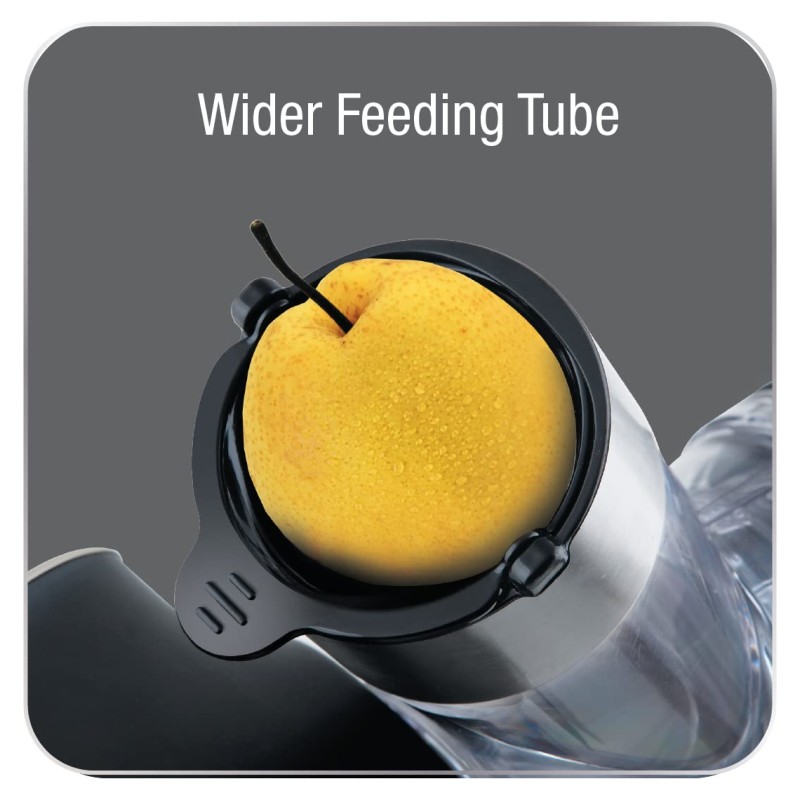 Havells Nutri Art Slow Juicer 200W|Larger Feeding Tube|Ceramic Auger|Lowest Speed 70 RPM|Pulp Controller|Reverse Button|Quick and Easy Cleaning|Lowest Noise|2Yr Warranty, 200 Watt - 200 Watts