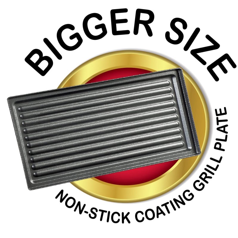 Havells Perfect Fill Plus 2 Slice 800 watt Grill Sandwich Maker (Black)