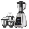 Havells Silencio Lowest Noise 4 Jar Mixer Grinder with HVDC Technology, Slow Speed Grinding, Double Layer Insulated Steel Jar, LED Display/Pre-Set Options and Hands free operation (Grey Black)500 Watts