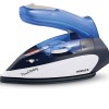 Havells Plastic Travel Buddy 800 Watt Steam Iron With Steam Burst, Cermanic Sole Plate, Foladable Handle, Horizontal and Vertical Steaming, 2 Years Warranty. (Blue Grey), 800 Watts