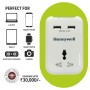 Honeywell Travel Surge, 1 Universal Socket+2 USB Ports, 12000Amp, Charge On The Go, Device Secure Warranty, X3 Fireproof MOV tech, Spike Guard, 3 Year Manufacturer Warranty