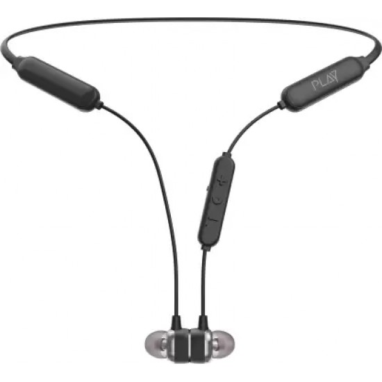 PLAY Playgo N23 Bluetooth Headset  (Black, In the Ear)