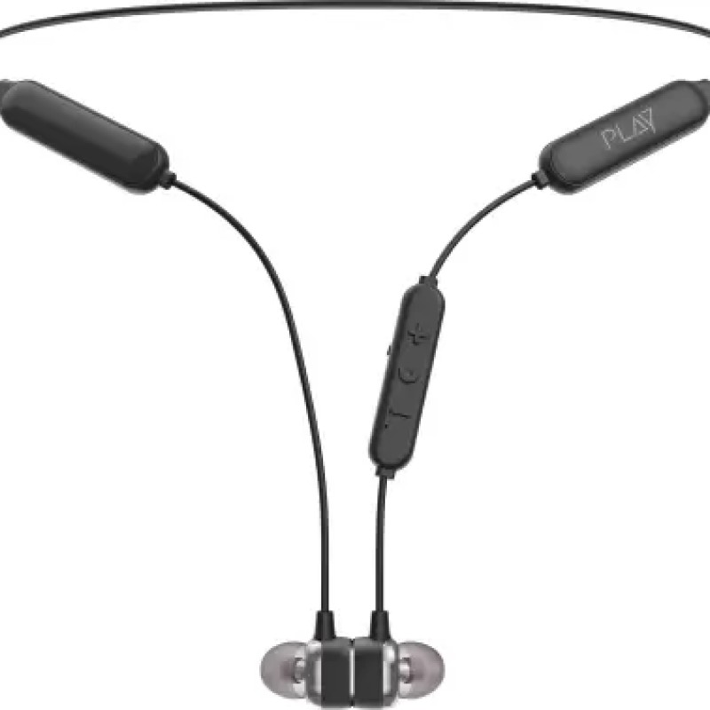 PLAY Playgo N23 Bluetooth Headset  (Black, In the Ear)