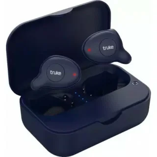 truke Fit Pro Bluetooth Headset (Blue, True Wireless)
