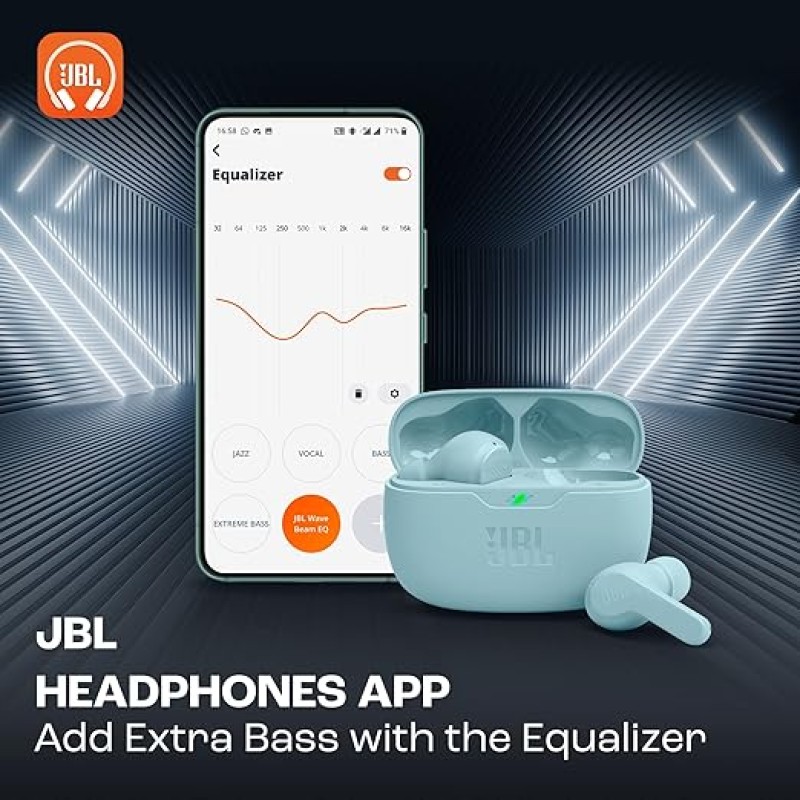 JBL Wave Beam in-Ear Wireless Earbuds (TWS) with Mic,32 Hours Battery&Quick Charge,Ip54 Water&Dust Resistance,Google Fastpair JBL Wave Beam in-Ear Wireless Earbuds (TWS) with Mic,32 Hours Battery&Quick Charge,Ip54 Water&Dust Resistance,Google Fastpair