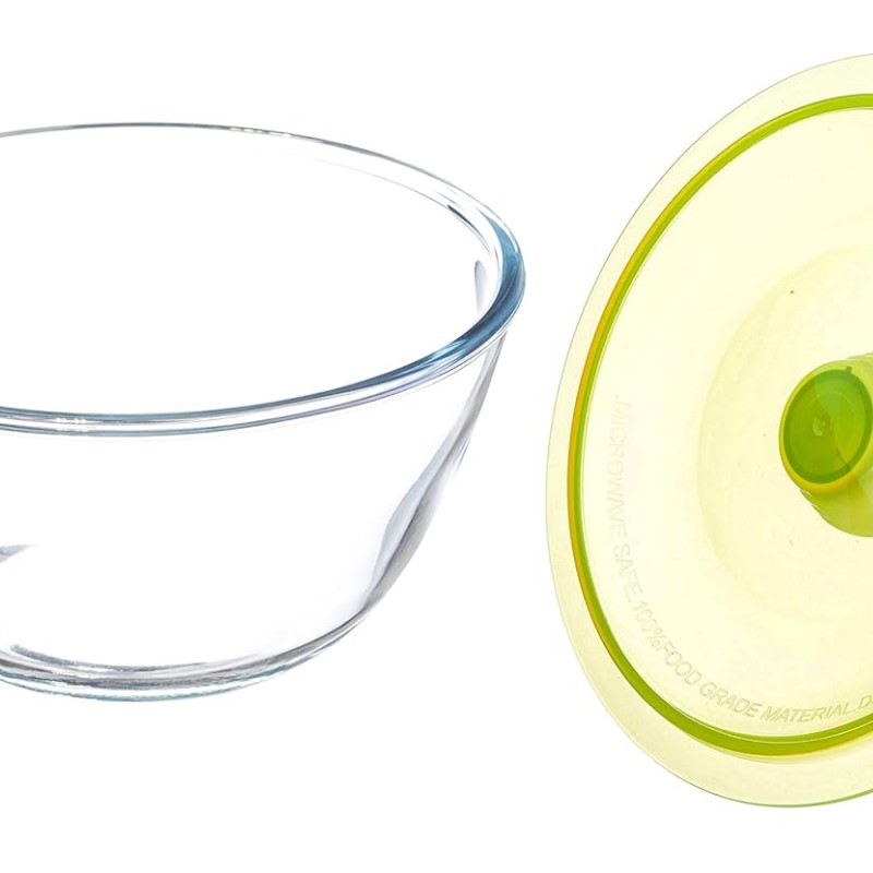 KINGSTON MIXING BOWL 1PC 1000ML GREEN LID KINGSTON MIXING BOWL 1PC 1000ML GREEN LID