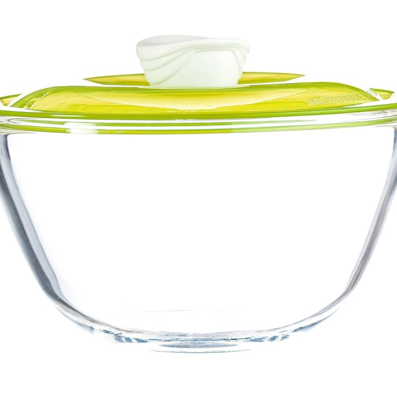 KINGSTON MIXING BOWL 1PC 1000ML GREEN LID KINGSTON MIXING BOWL 1PC 1000ML GREEN LID