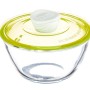 KINGSTON HIGH BOROSILICATE MIXING BOWL 1 PC 500 ML - GREEN LID