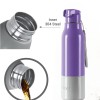 Milton Steel Sprint 900 Insulated Inner Stainless Steel Water Bottle, 630 ml, Purple | Hot or Cold | Easy Grip | Leak Proof | School | Office | Gym | Hiking | Treking | Travel Bottle Milton Steel Sprint 900 Insulated Inner Stainless Steel Water Bottle, 630 ml, Purple | Hot or Cold | Easy Grip | Leak Proof | School | Office | Gym | Hiking | Treking | Travel Bottle