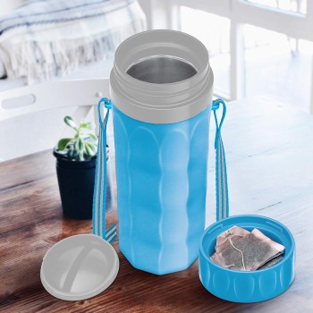 Milton Stylo 1000 Inner Steel Tuff Jug, 900 ml, Blue Milton Stylo 1000 Inner Steel Tuff Jug, 900 ml, Blue