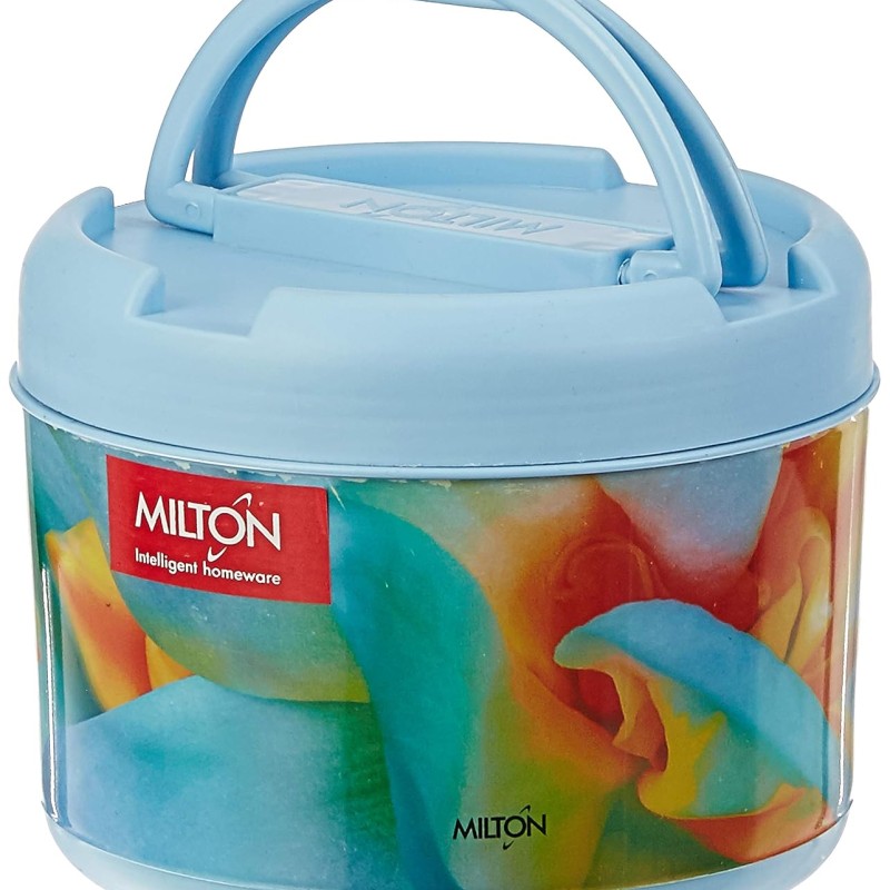 Milton Brunch Maxx Plastic Lunch Box, 900ml, Multicolour