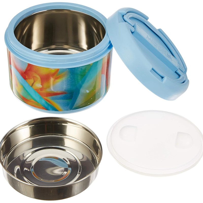 Milton Brunch Maxx Plastic Lunch Box, 900ml, Multicolour