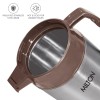 Milton Dura 1000 Stainless Steel Tuff Insulated Jug, 1000 ml, Brown | Leak Proof | Food Grade | PU Insulated | Hot and Cold