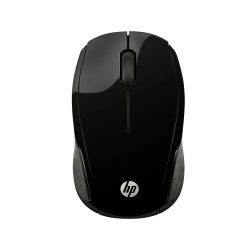 HP 200 USB Wireless Mouse with 1000 DPI optical sensor, 2.4 GHz wireless connectivity, built-in scrolling and ambidextrous design.3 years warranty(Black)