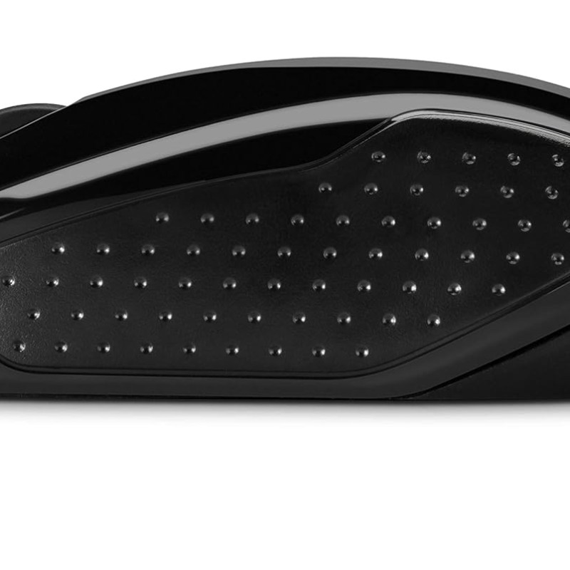 HP 200 USB Wireless Mouse with 1000 DPI optical sensor, 2.4 GHz wireless connectivity, built-in scrolling and ambidextrous design.3 years warranty(Black)