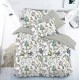 Bella Casa, Double Bedsheet Set with 2 Pillow Covers 100% Cotton -Magnum